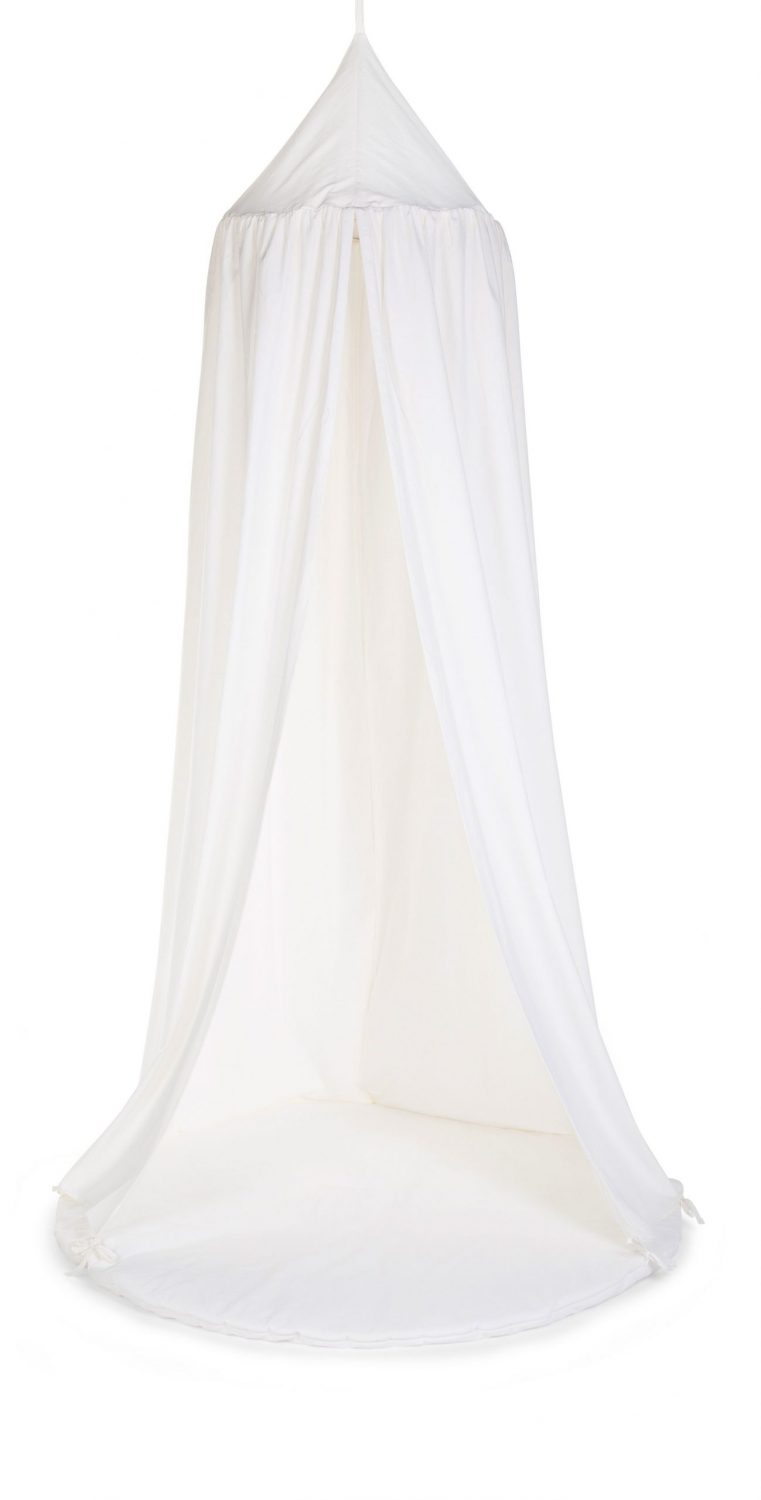 Hanging Bed Canopy Tent + playmat -Jersey - Off White
